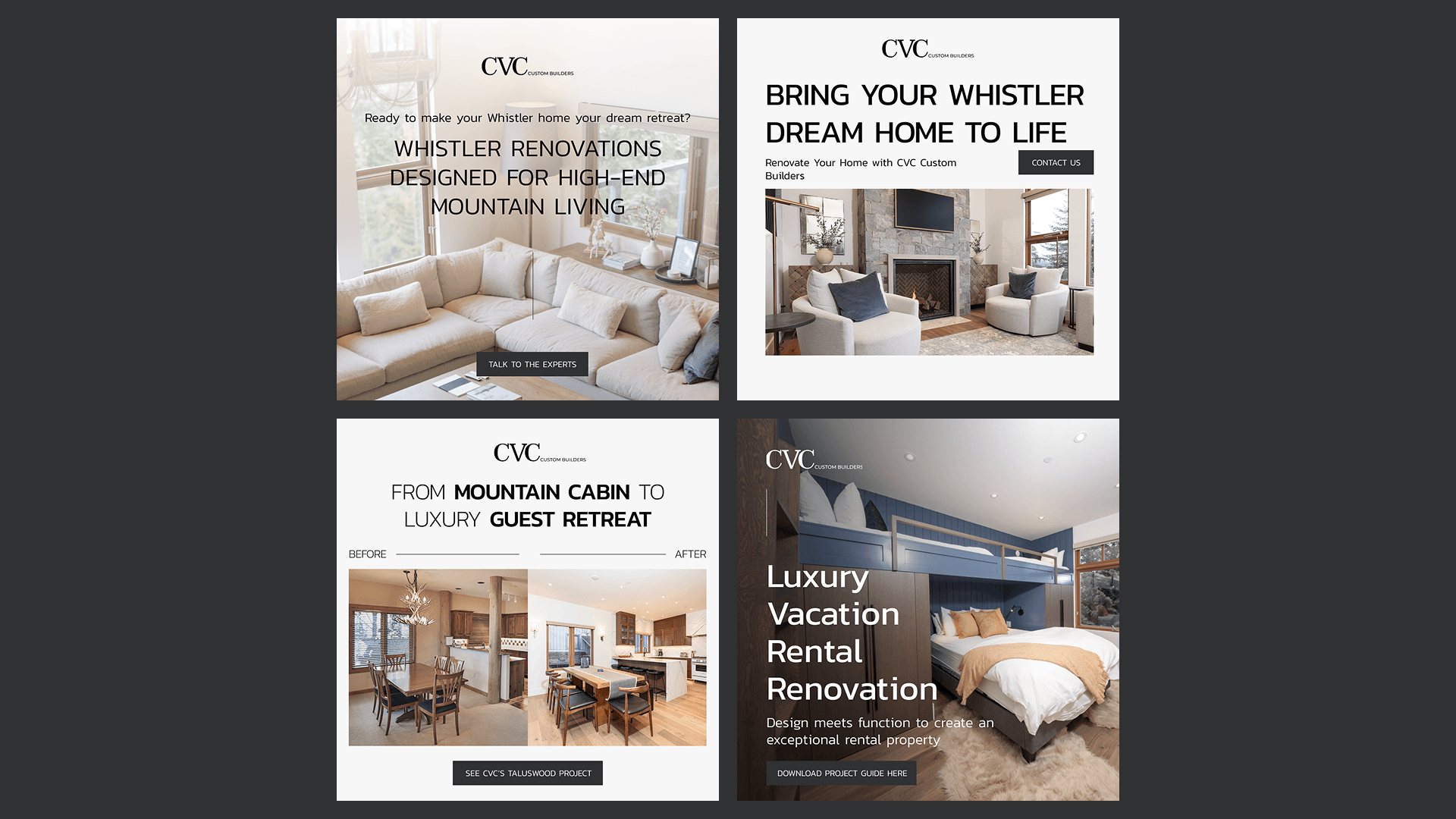 CVC social media ad creatives