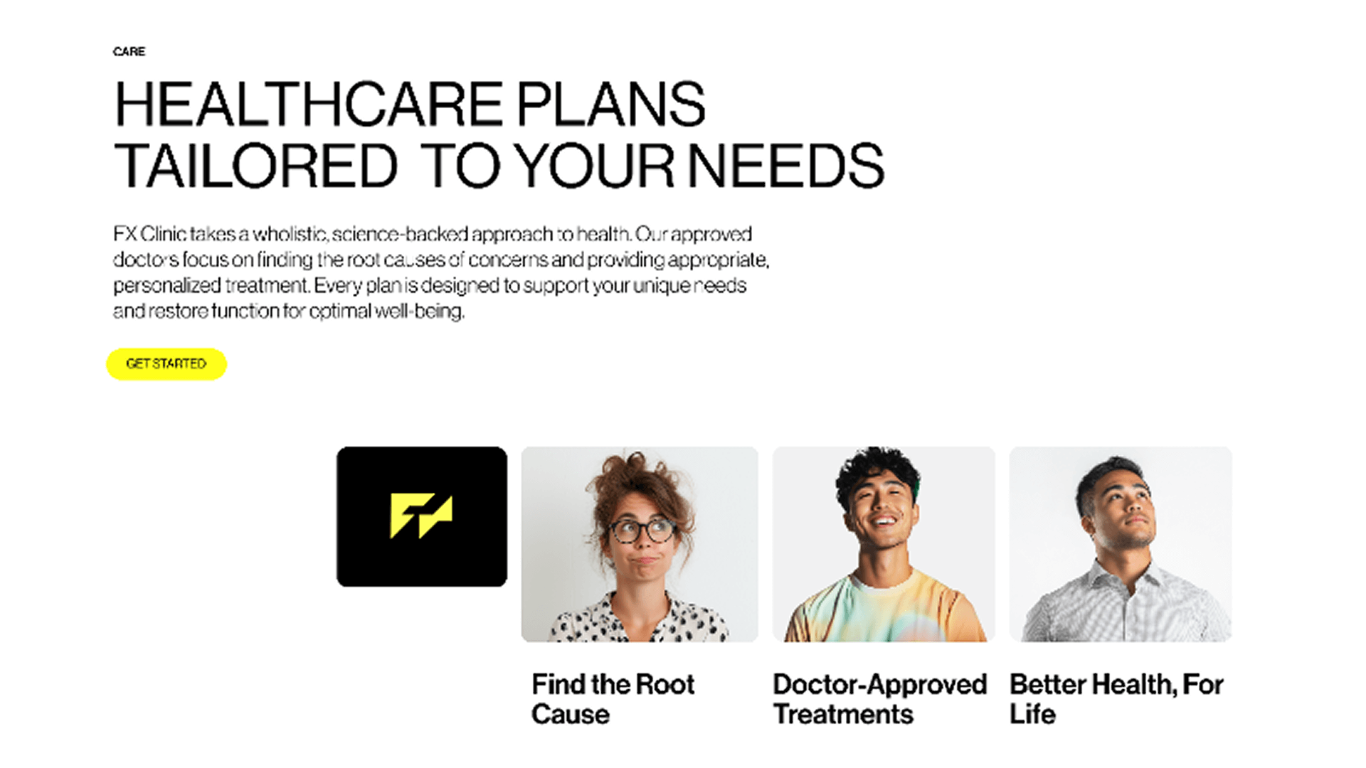 FX Clinic healthcare plans