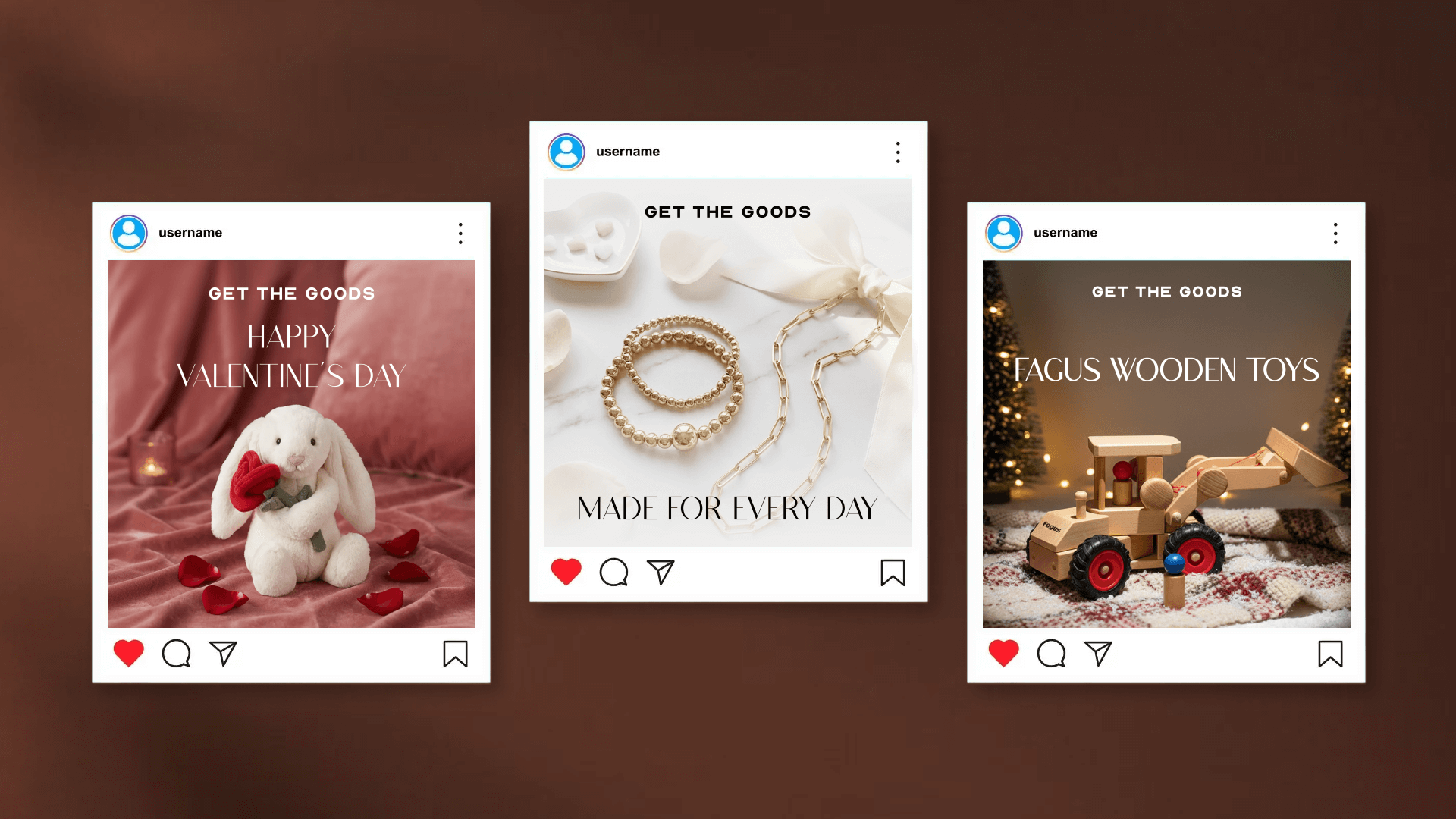 Get The Goods social media campaigns