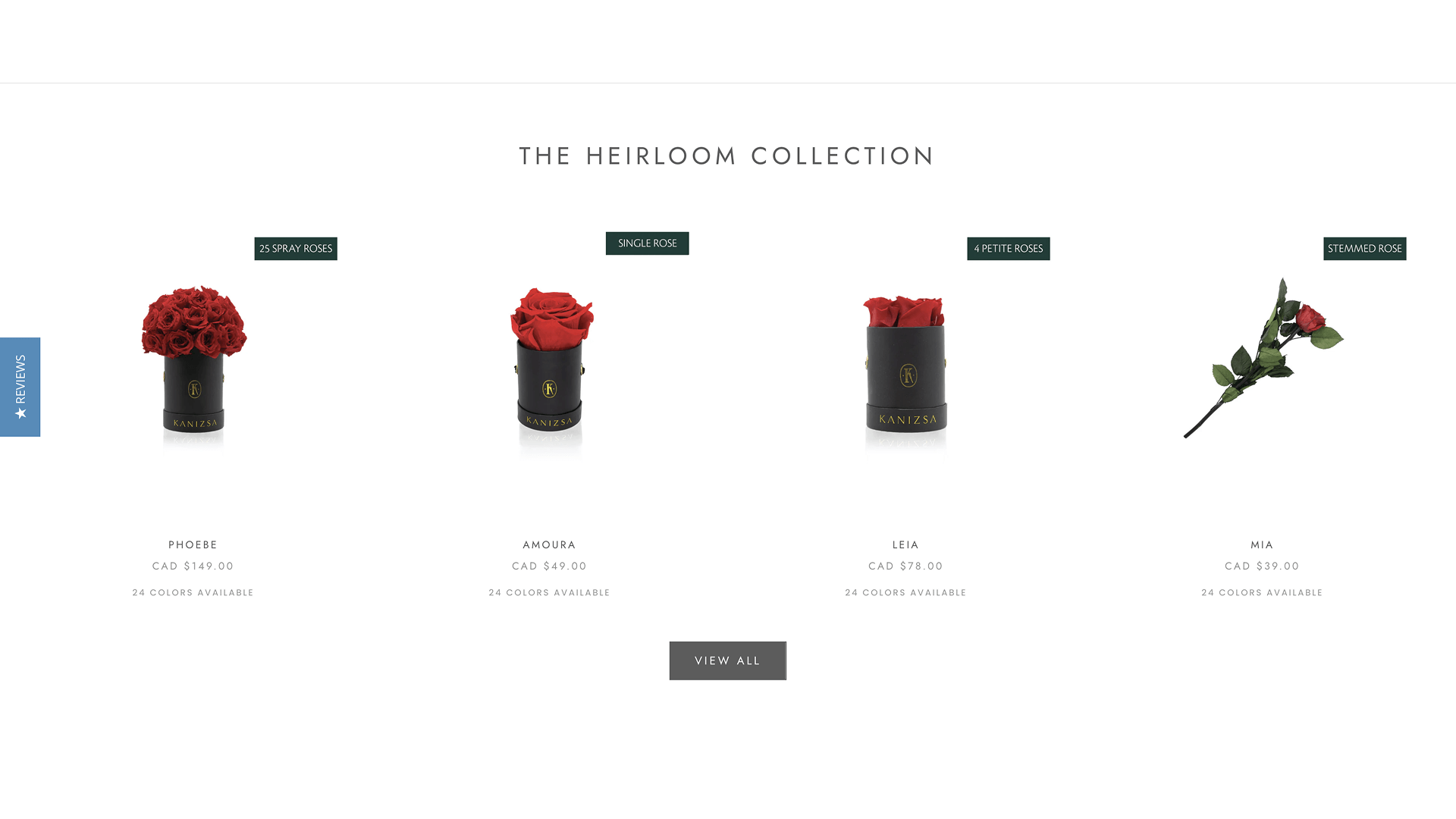 Kanizsa Florals Heirloom Collection page