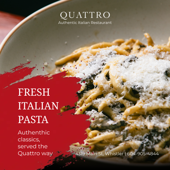 Quattro fresh Italian pasta feature