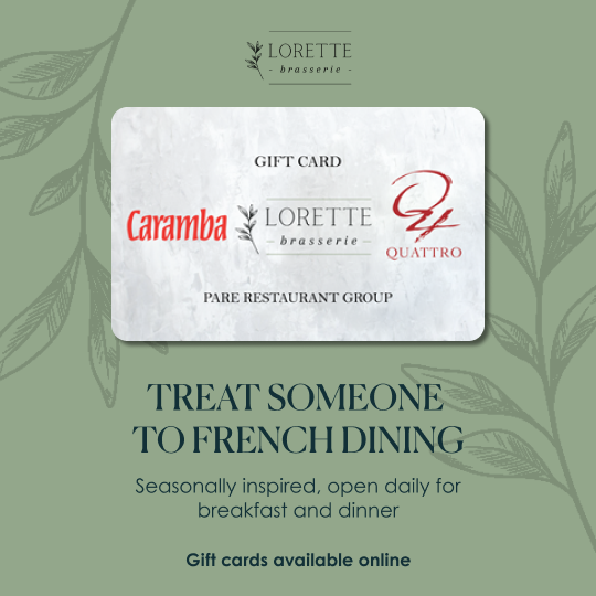 PARE Restaurant Group gift card