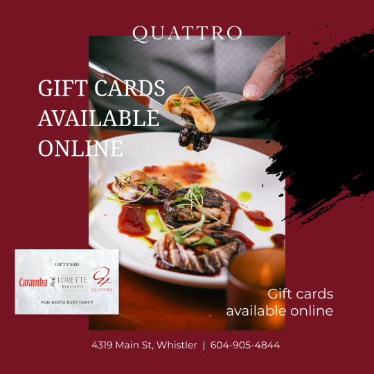 Quattro gift cards